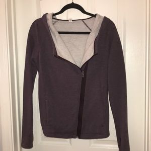 Purple Under Armour Cross-zip Hoodie